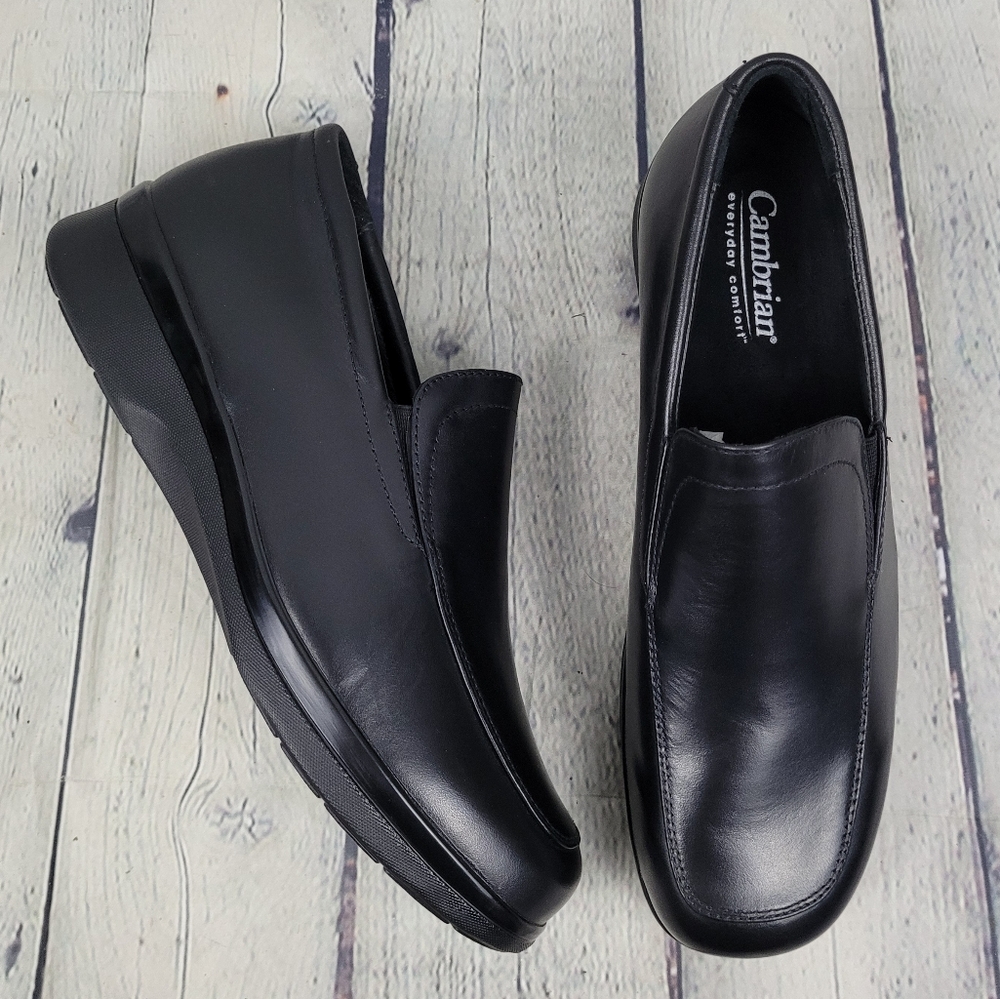 CAMBRIAN | #60210 Nova leather slip-on comfort orthopedic walking shoes